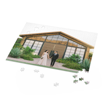 Custom Wedding Puzzle (120, 252, 500-Piece) - Perfect Gift for Couples