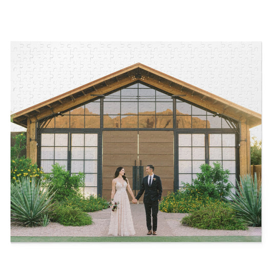 Custom Wedding Puzzle (120, 252, 500-Piece) - Perfect Gift for Couples